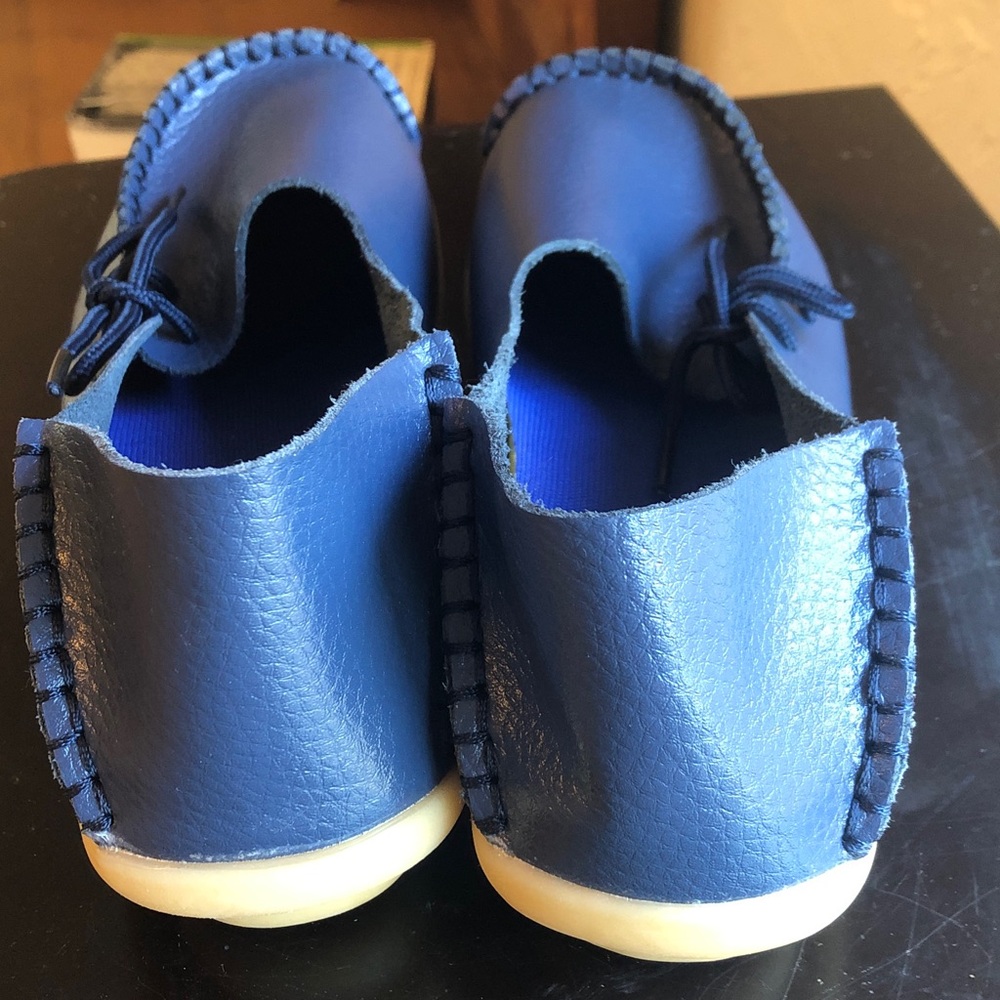 Empress Australian navy rubber soled slip on shoes size 36 - Picture 2 of 7